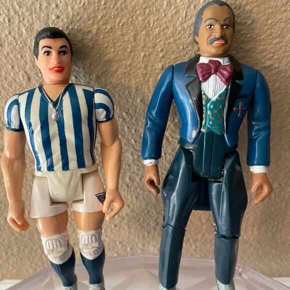 Pee Wee’s Playhouse Dolls King of Cartoons and Ricardo Referee 1988 - Picture 12 of 14